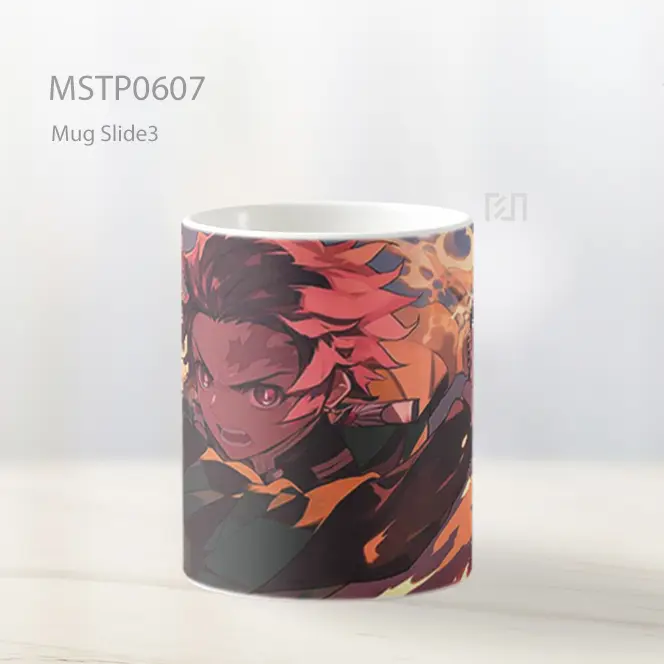 Demon Slayer Tanjiro Hinokami Kagura Mug MSTP0607 - All-side / Desain