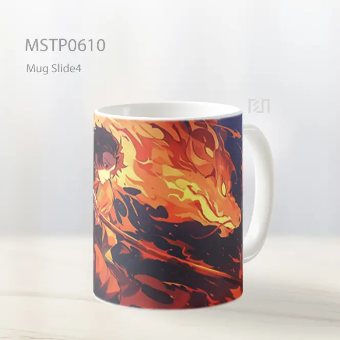 Demon Slayer Tanjiro Kamado Epik Scene Mug MSTP0610