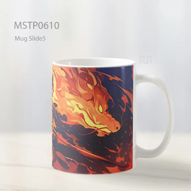 Demon Slayer Tanjiro Kamado Epik Scene Mug MSTP0610 - All-side / Desain