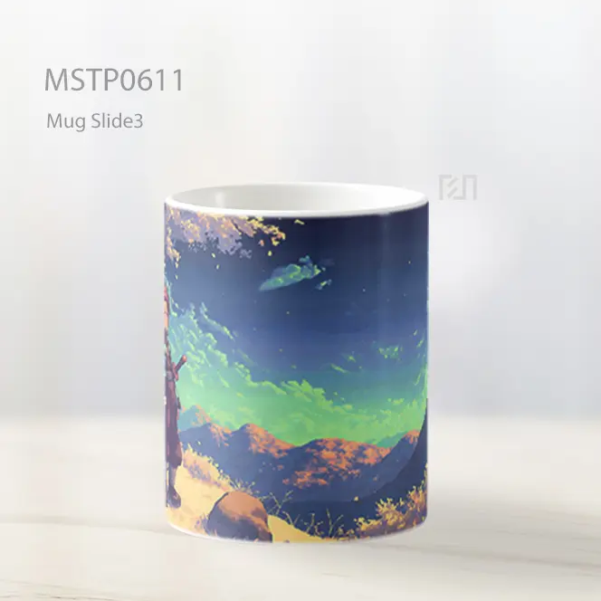 Demon Slayer Tanjiro Kamado Glowing Landscape Mug MSTP0611 - All-side / Desain