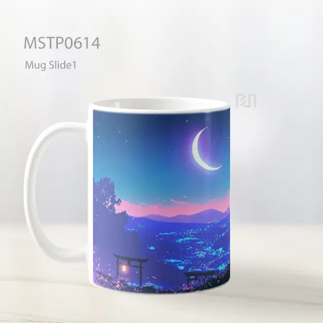 Demon Slayer Tanjiro Kamado Pixel Mug MSTP0614 - All-side / Desain