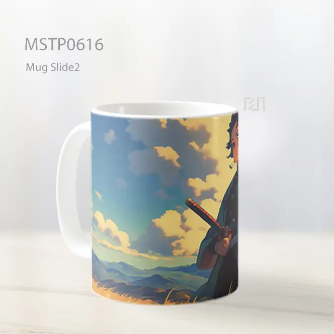 Demon Slayer Tanjiro Kamado Tekad Mug MSTP0616 - All-side / Desain
