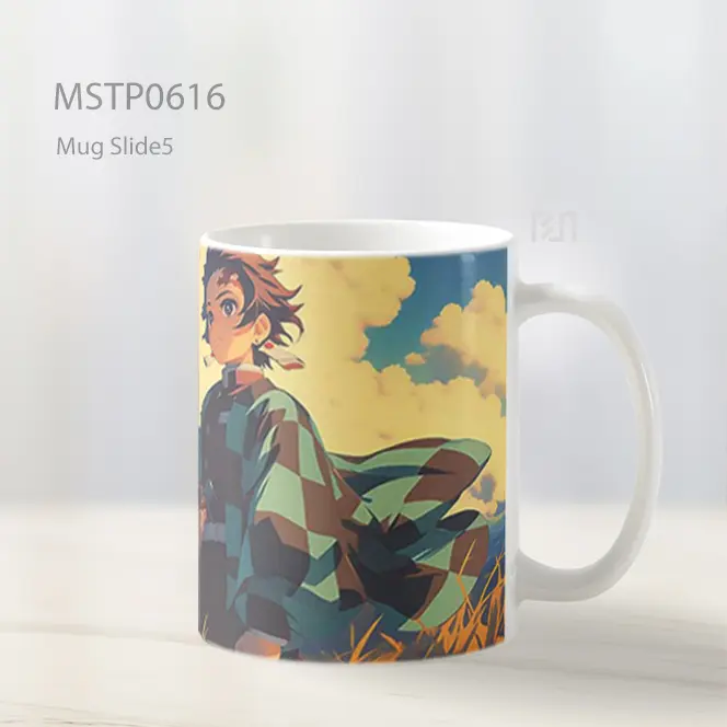 Demon Slayer Tanjiro Kamado Tekad Mug MSTP0616 - All-side / Desain