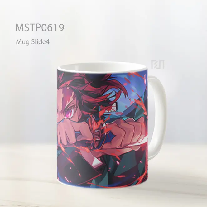 Demon Slayer Tanjiro Mengeluarkan Pedang Mug MSTP0619