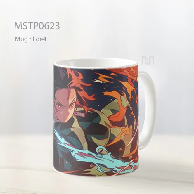 Demon Slayer Tanjiro Pertarungan Heroik Mug MSTP0623
