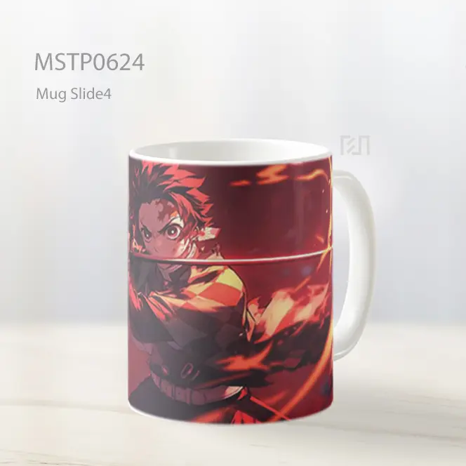 Demon Slayer Tanjiro Semangat Membara Mug MSTP0624