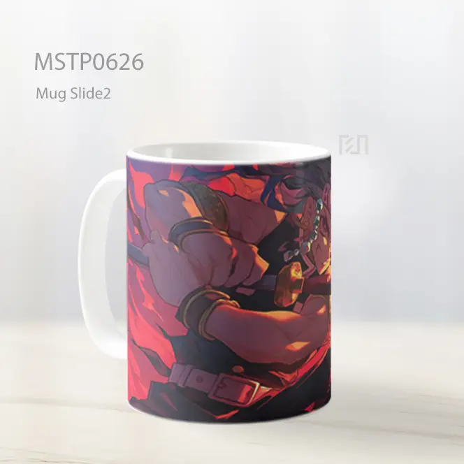 Demon Slayer Tengen Dengan Pedang Inosuke Mug MSTP0626 - All-side / Desain