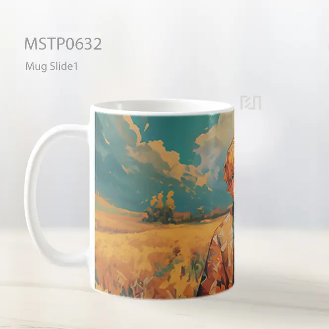 Demon Slayer Zenitsu Ladang Mug MSTP0632 - All-side / Desain