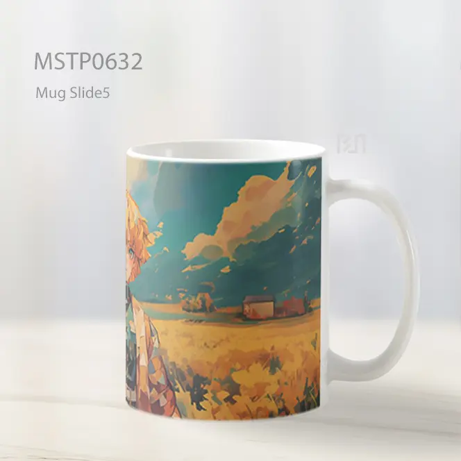 Demon Slayer Zenitsu Ladang Mug MSTP0632 - All-side / Desain