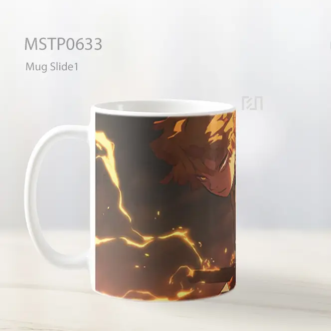 Demon Slayer Zenitsu Nafas Petir Form Pertama Mug MSTP0633 - All-side / Desain
