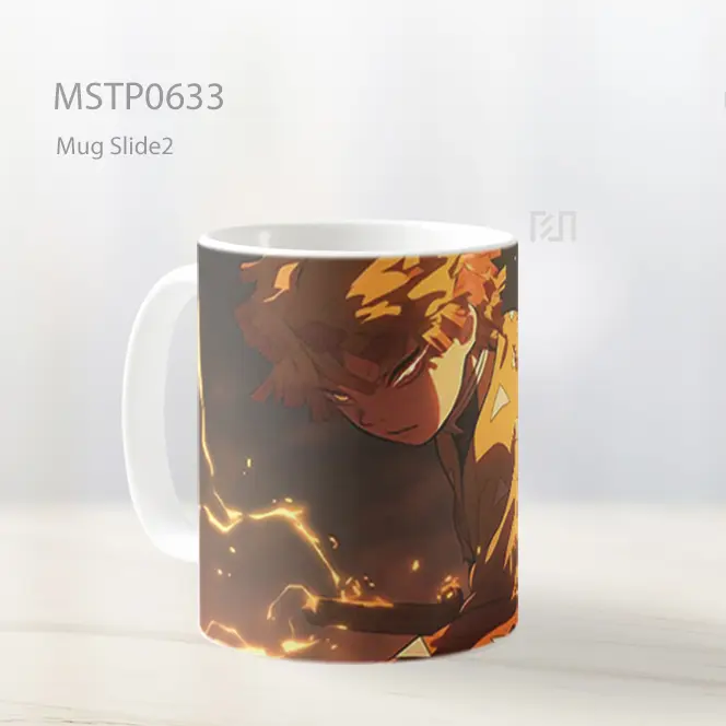 Demon Slayer Zenitsu Nafas Petir Form Pertama Mug MSTP0633 - All-side / Desain