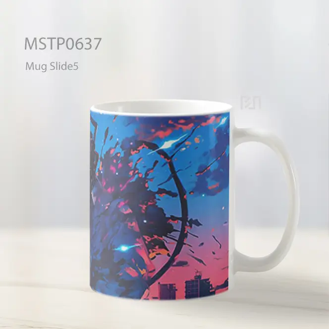 Denji Chainsaw Man Mode Fiend Mug MSTP0637 - All-side / Desain