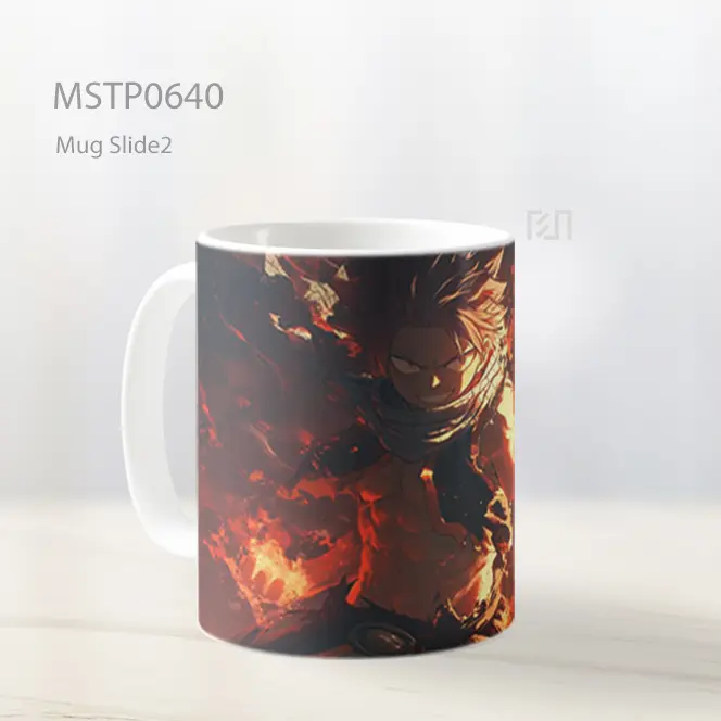 Pendekar Api Di Tengah Kobaran Mug MSTP0640 - Tampak Tengah