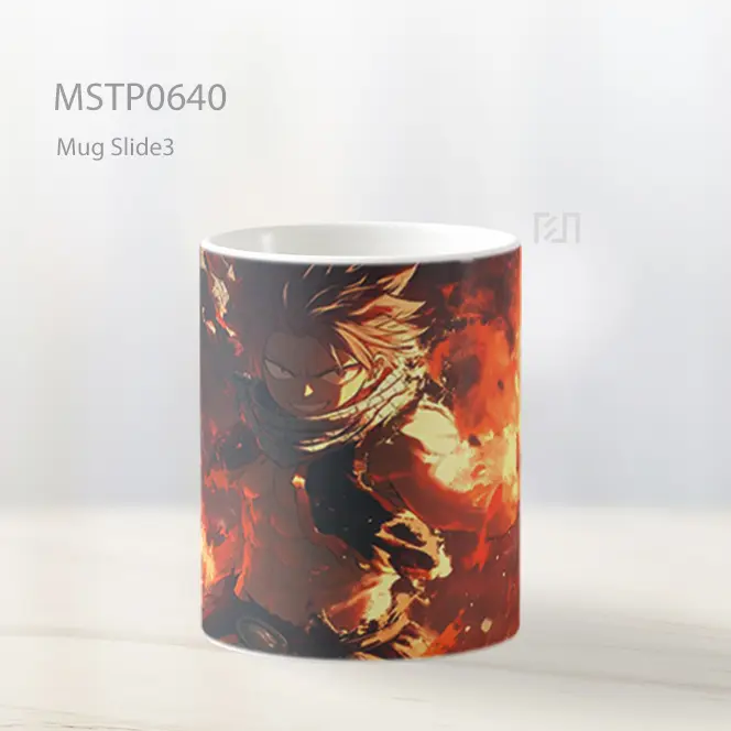 Pendekar Api Di Tengah Kobaran Mug MSTP0640 - Tampak Tengah