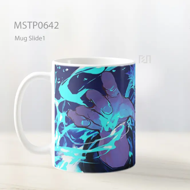 Satoru Gojo Teknik Kutukan Berkilau Mug MSTP0642 - All-side / Desain