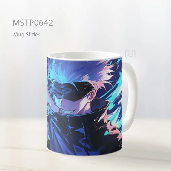 Satoru Gojo Teknik Kutukan Berkilau Mug MSTP0642