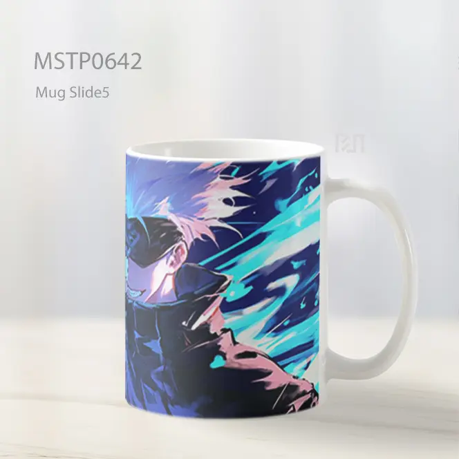 Satoru Gojo Teknik Kutukan Berkilau Mug MSTP0642 - All-side / Desain