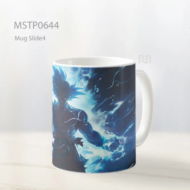 Son Goku Aura Biru Meledak Mug MSTP0644