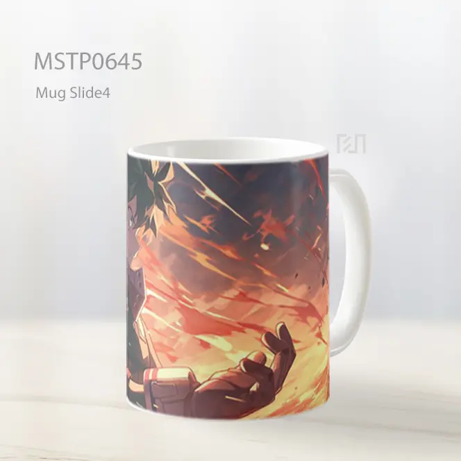 Deku Menghimpun Kekuatan One For All Mug MSTP0645