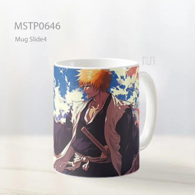 Ichigo Kurosaki Siap Bertarung Di Senja Mug MSTP0646