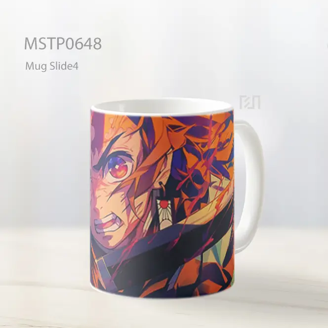 Tanjiro Hinokami Kagura Api Membara Mug MSTP0648