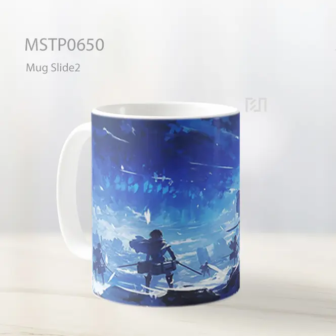 Dua Petualang Di Kota Bersalju Mug MSTP0650 - All-side / Desain