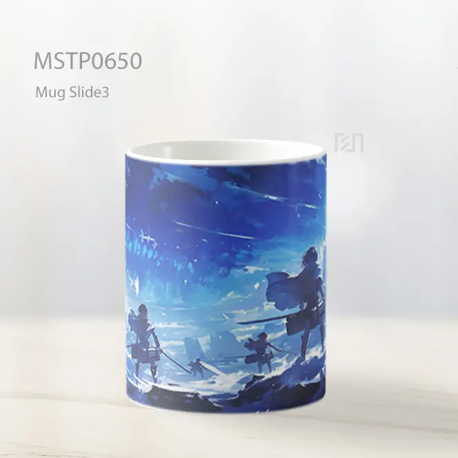 Dua Petualang Di Kota Bersalju Mug MSTP0650 - All-side / Desain