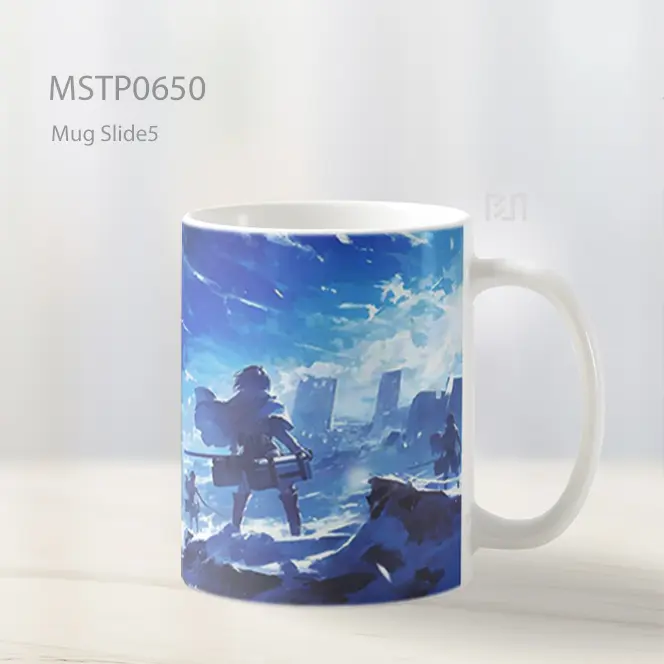 Dua Petualang Di Kota Bersalju Mug MSTP0650 - All-side / Desain