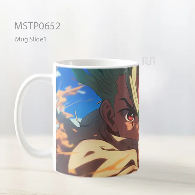 Senku Ishigami Senyum Licik%2C Sains Hidup Mug MSTP0652 - All-side / Desain