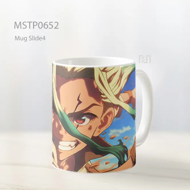 Senku Ishigami Senyum Licik%2C Sains Hidup Mug MSTP0652
