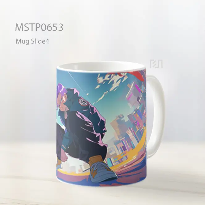 Streetwear Crouch Di Kota Neon Mug MSTP0653