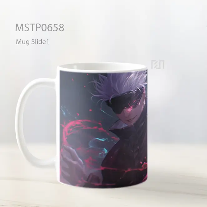 Kakashi Hatake Teknik Petir Ungu Mug MSTP0658 - All-side / Desain