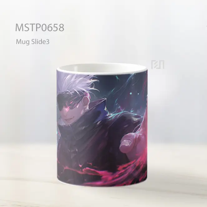 Kakashi Hatake Teknik Petir Ungu Mug MSTP0658 - All-side / Desain