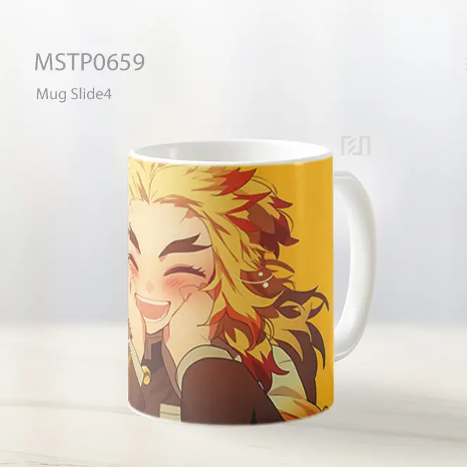 Rengoku Kyojuro Senyum Cerah Ikonik Mug MSTP0659