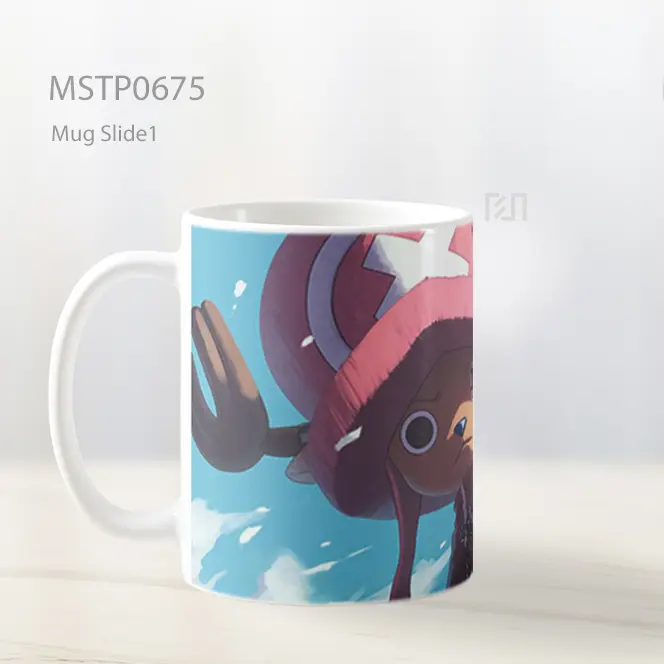 Tony Tony Chopper Senyum Manis Di Salju Mug MSTP0675 - All-side / Desain