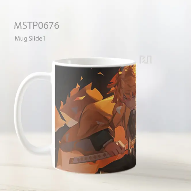 Zenitsu Agatsuma Teknik Petir Pertama Mug MSTP0676 - All-side / Desain