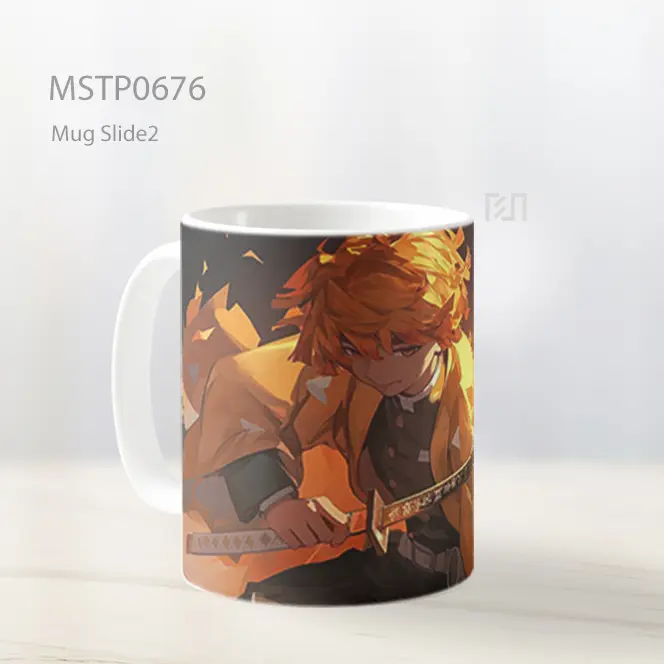 Zenitsu Agatsuma Teknik Petir Pertama Mug MSTP0676 - All-side / Desain