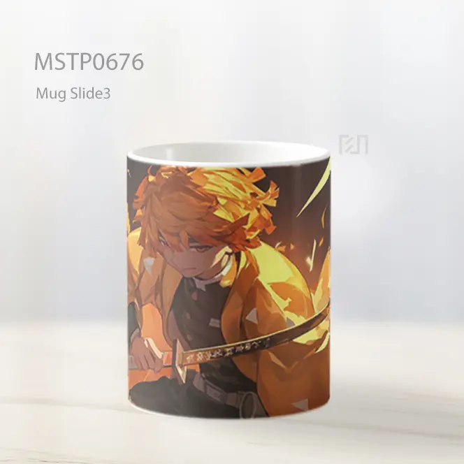Zenitsu Agatsuma Teknik Petir Pertama Mug MSTP0676 - All-side / Desain