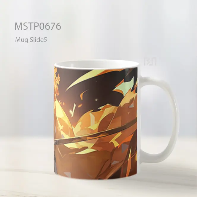 Zenitsu Agatsuma Teknik Petir Pertama Mug MSTP0676 - All-side / Desain