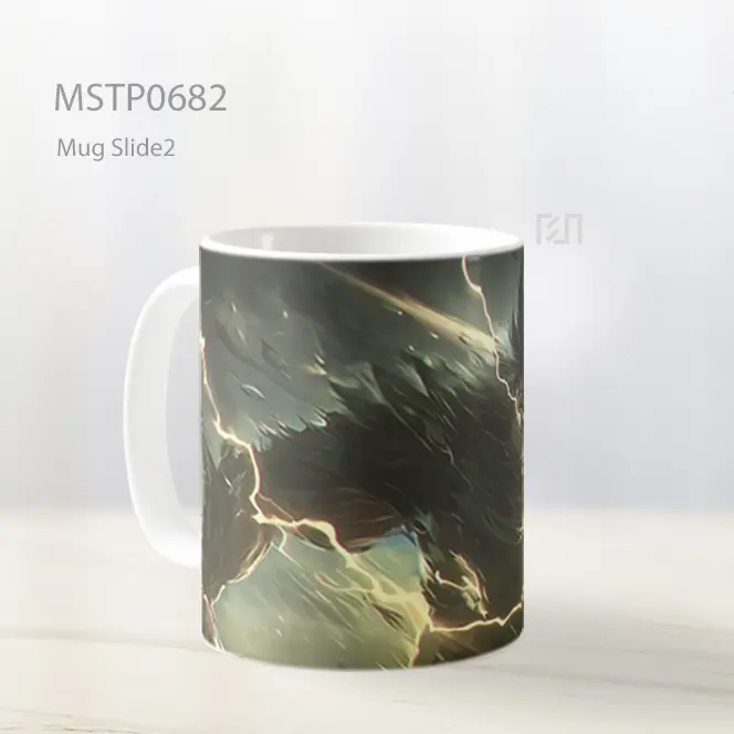Garou Transformasi Gelap Mengaum Mug MSTP0682 - All-side / Desain