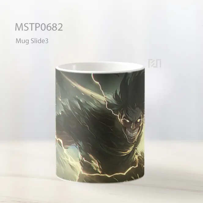 Garou Transformasi Gelap Mengaum Mug MSTP0682 - All-side / Desain