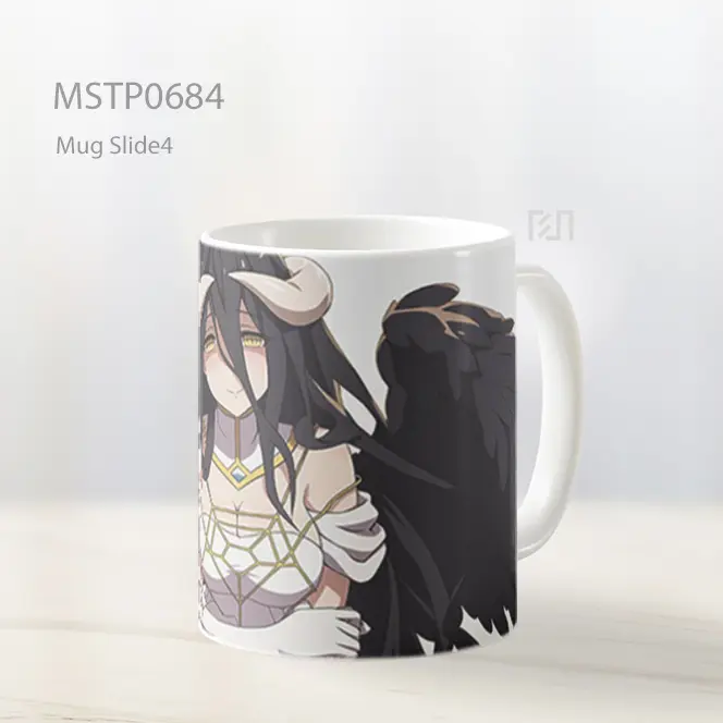 Albedo Sang Penguasa Sayap Hitam Mug MSTP0684