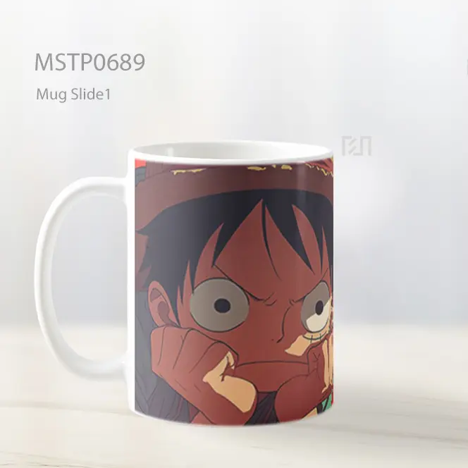 Luffy Ekspresi Kaget Lucu Mug MSTP0689 - All-side / Desain
