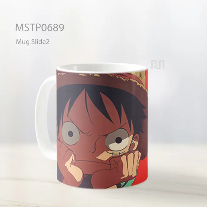 Luffy Ekspresi Kaget Lucu Mug MSTP0689 - All-side / Desain
