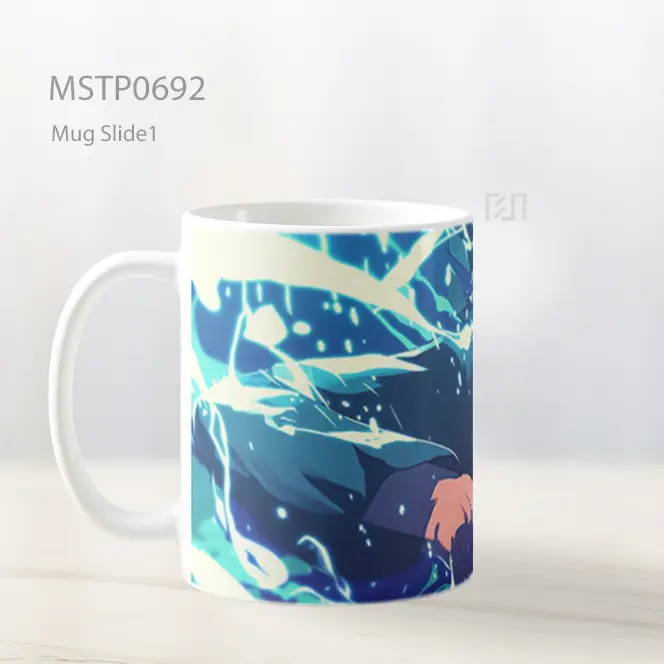 Kakashi Hatake Chidori Biru Menyala Mug MSTP0692 - All-side / Desain