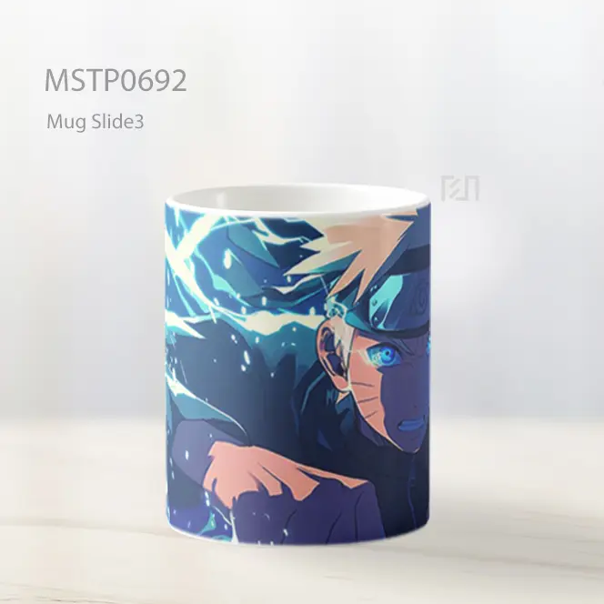 Kakashi Hatake Chidori Biru Menyala Mug MSTP0692 - All-side / Desain