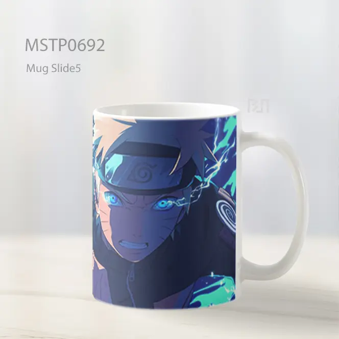 Kakashi Hatake Chidori Biru Menyala Mug MSTP0692 - All-side / Desain
