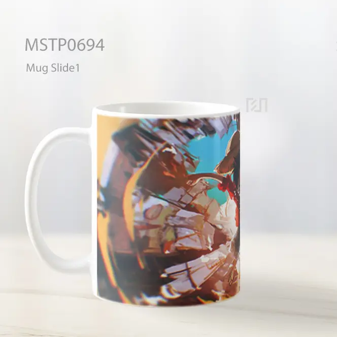 Luffy Gear Kedua Berputar Cepat Mug MSTP0694 - All-side / Desain