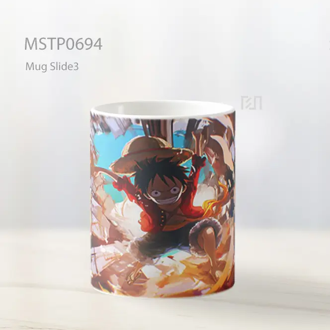 Luffy Gear Kedua Berputar Cepat Mug MSTP0694 - All-side / Desain