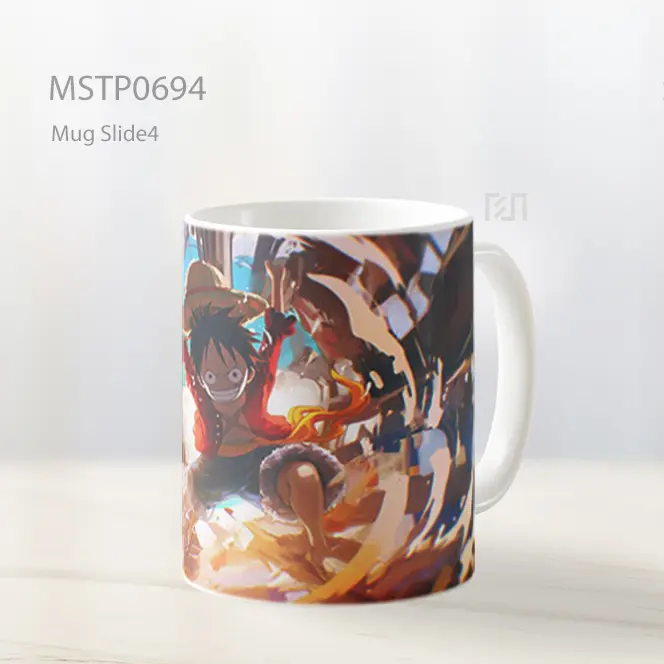 Luffy Gear Kedua Berputar Cepat Mug MSTP0694